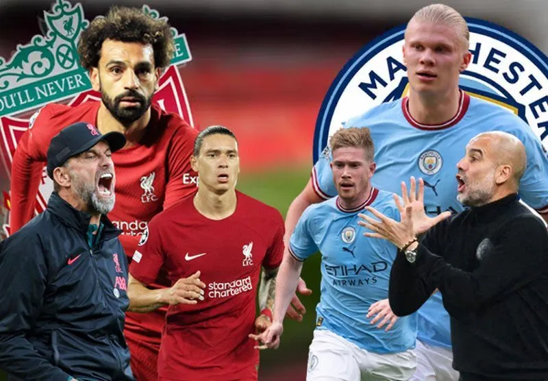 Man city & Liverpool thuộc những trận đấu đấu bóng đá hấp dẫn nhất thế giới
